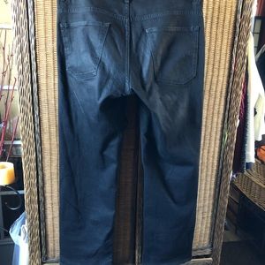 CALVIN KLEIN- BLACK , STRAIGHT LEG JEANS